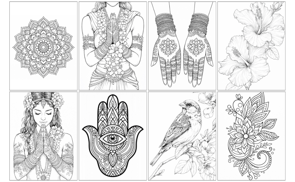 Stressabbau Malbuch für Erwachsene (Kopie) – Bild 3