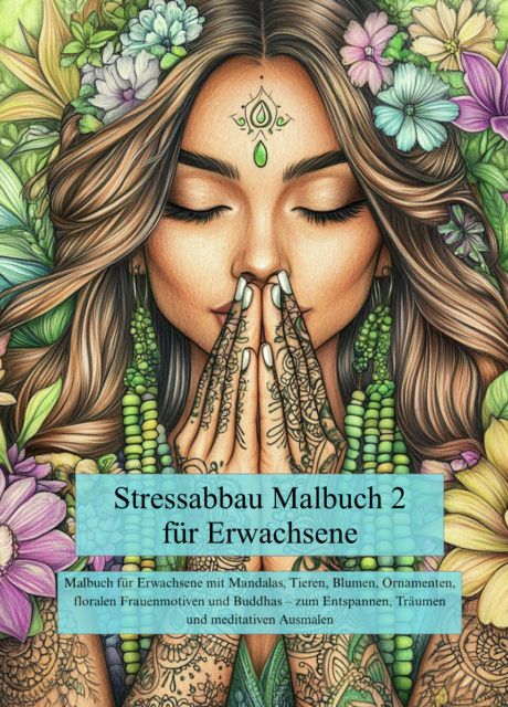 Stressabbau Malbuch für Erwachsene