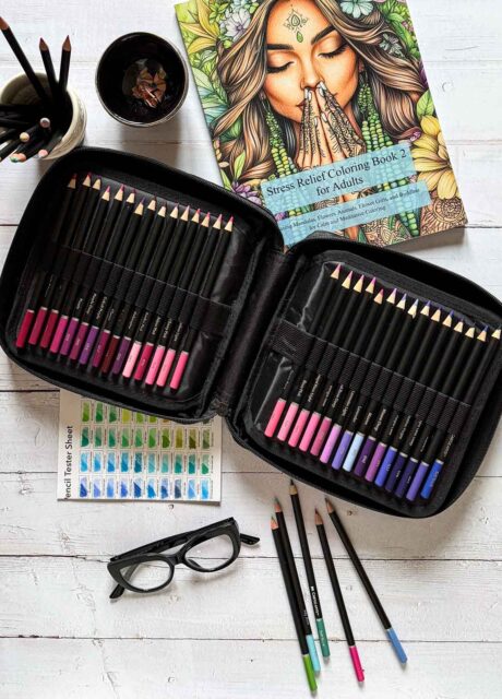 Castle Art Buntstift Set mit Tasche – 120 Farben
