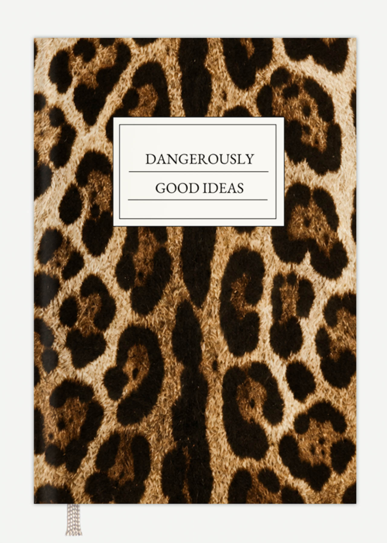 Leopard-Notizbuch – personalisierbar