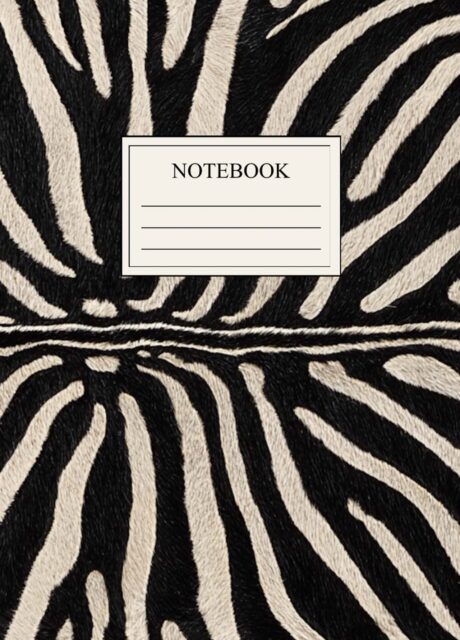 Zebra Wild Notizbuch A5